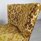 Bench and 2 vintage cocktail armchairs