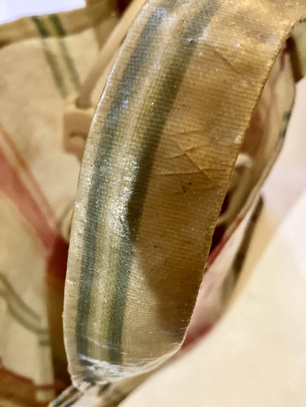 Vintage 1980s Atelias France bag lamp – Lionel Le Scornec style