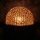 Vintage 70s glass ceiling light