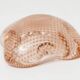 Murano ashtray, pink with bubbles, 1960, 7.5cm