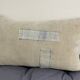 Coussin artisanal en toile ancienne style Kilim