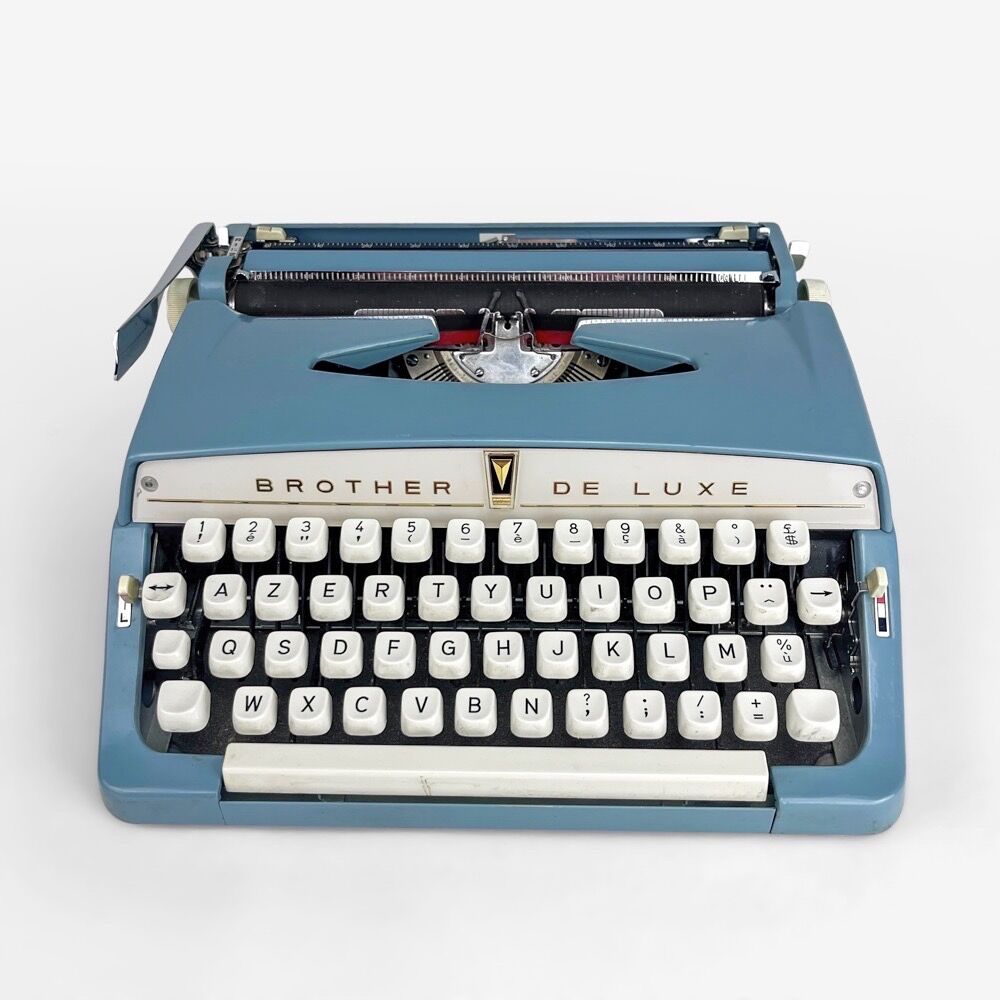 Blue Brother Deluxe Typewriter 60s