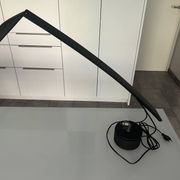 Black desk lamp