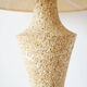 Vintage stone lamp reconstituted 1970