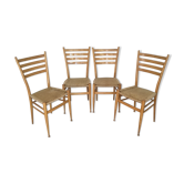 Set of 4 chairs 1950 made in italy