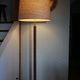 Domus teak floor lamp 1960 XXL