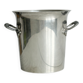 Polished silver-plated champagne bucket
