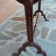 Former large parisian bistro table marble 1940s