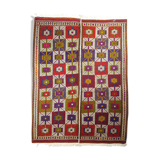 Anatolian handmade kilim rug 155 x 203 cm