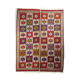 Anatolian handmade kilim rug 155 x 203 cm