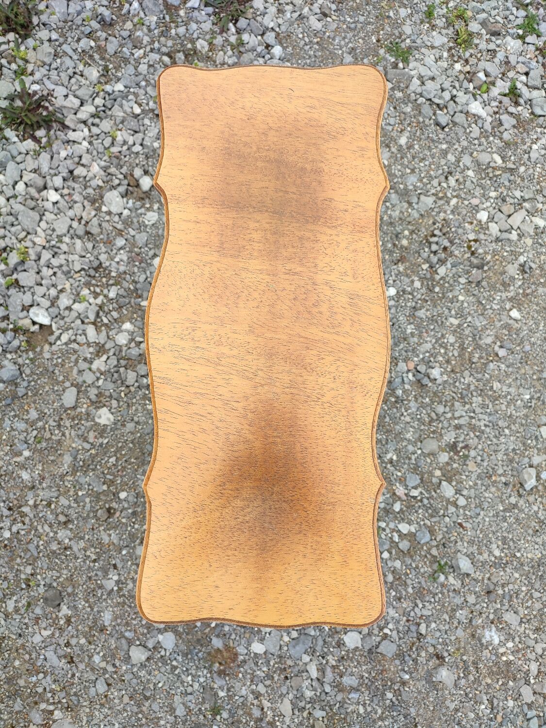 Vintage wicker wood magazine holder