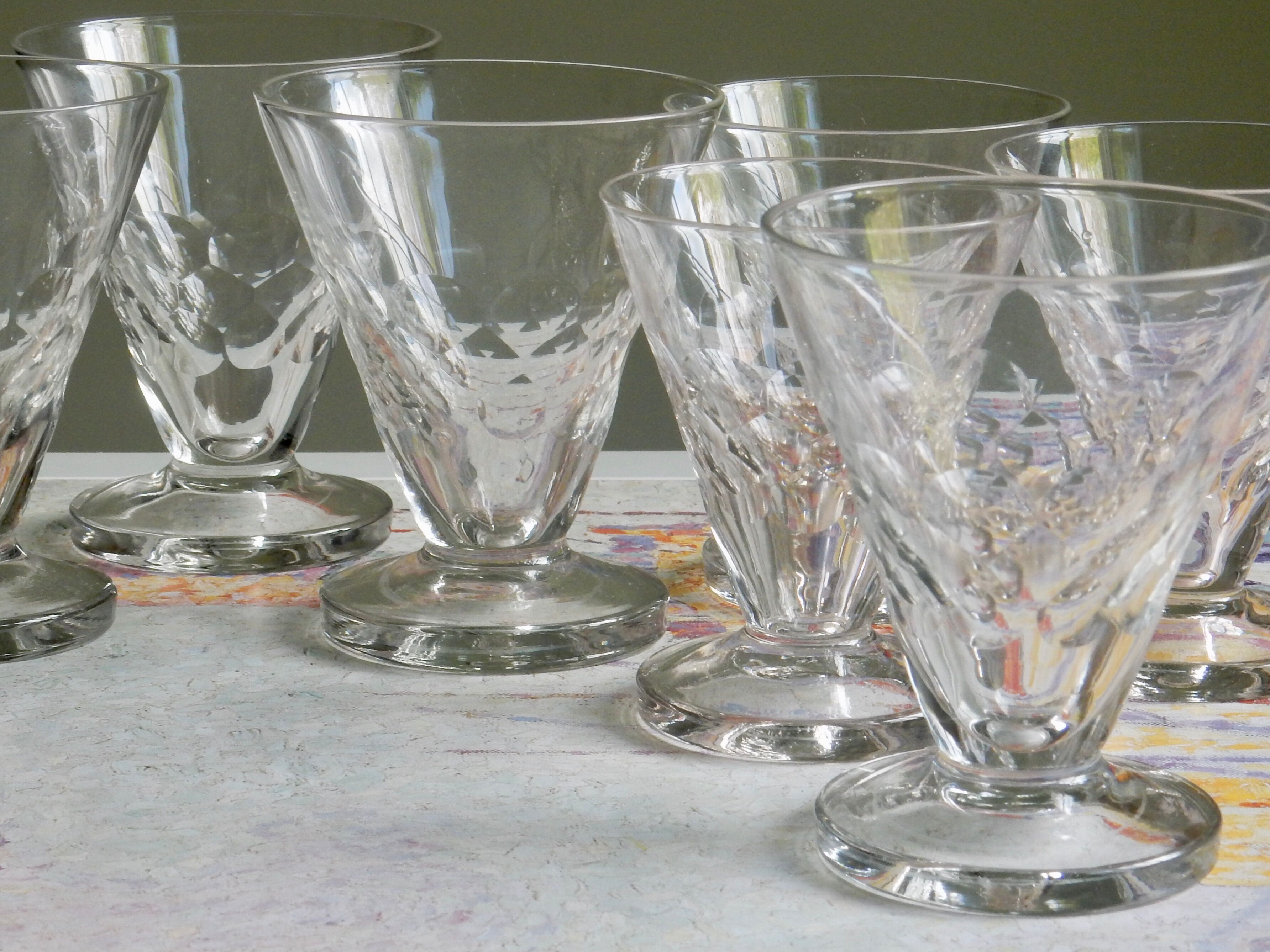 Val-Saint-Lambert 7 foot glasses