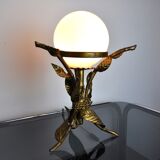 Floral table lamp, Art Deco, Spain, 1960