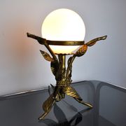 Floral table lamp, Art Deco, Spain, 1960