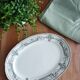 Oval ironstone platter from Saint Amand and Hamage, Medallion