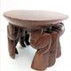 Table d'appoint en forme de crabe fait main des années 1970