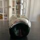 1970s chrome and glass carafe