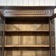 Breton library from the early 20th century in chestnut wood