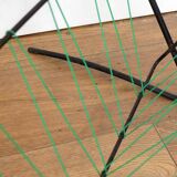 Damier magazine rack trolley