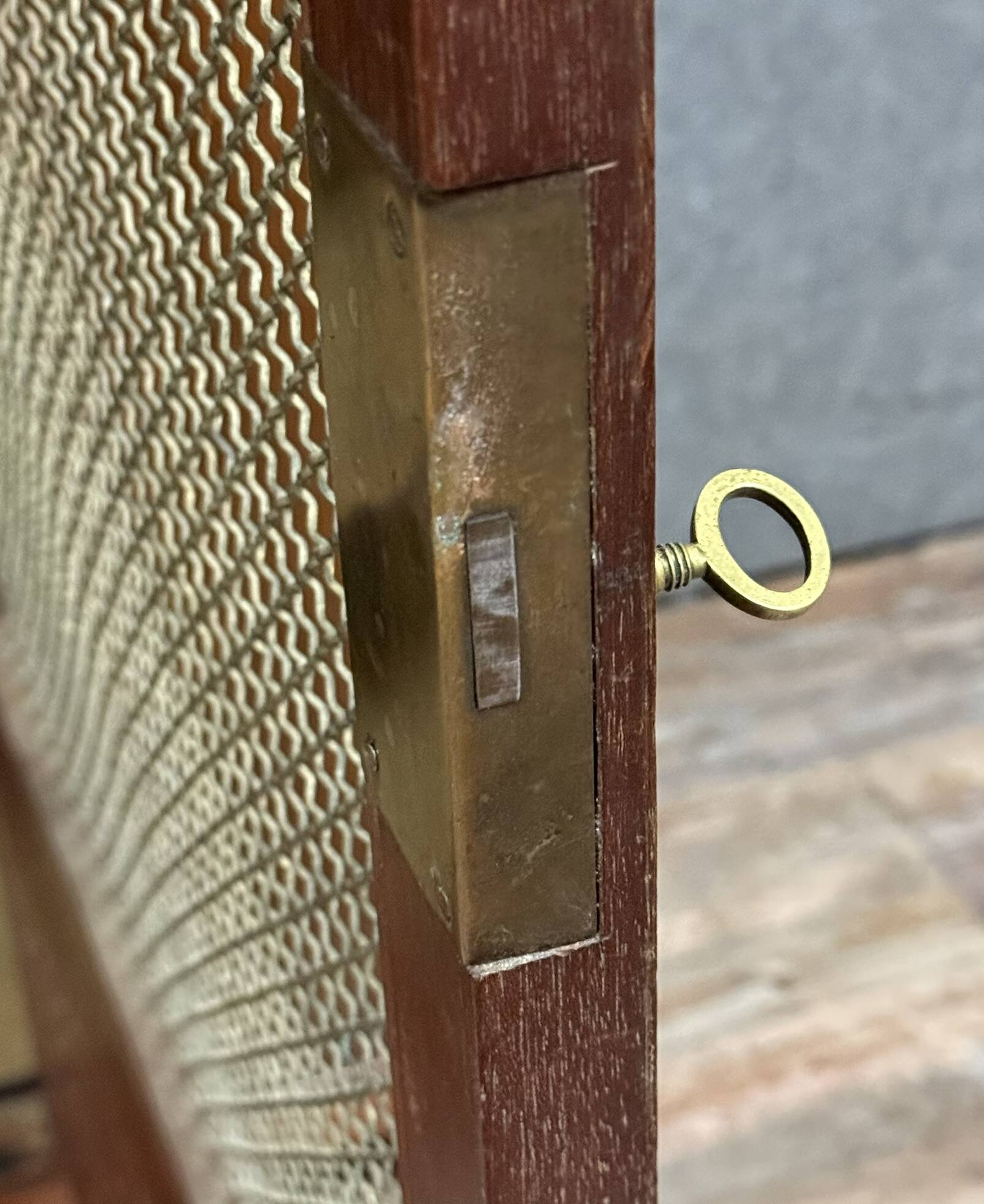 According to Maurice Dufrene: Art Nouveau period marquetry library around 1900