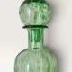 Large contemporary cylindrical carafe in blown glass
