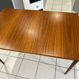Vintage 1970s extendable Scandinavian teak table