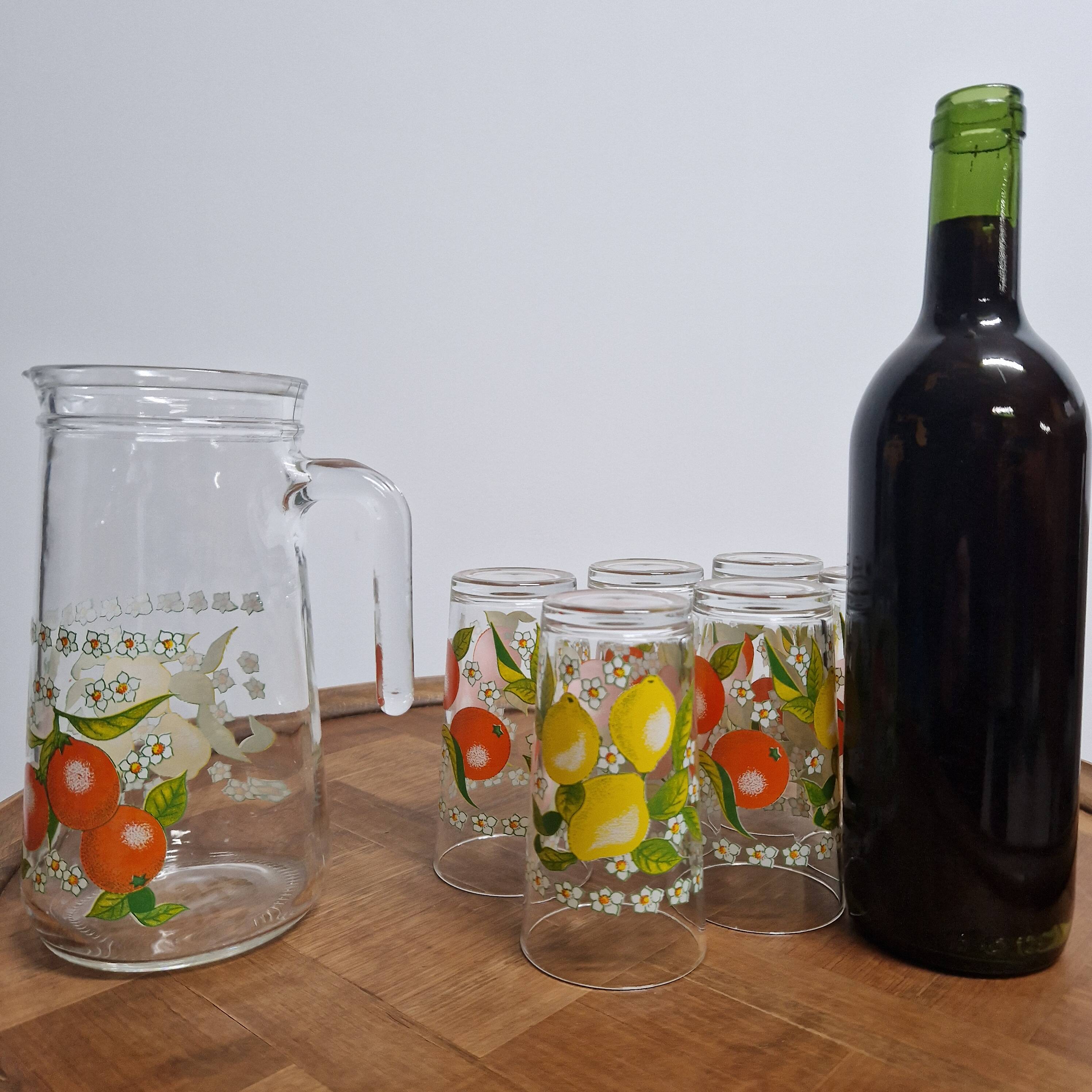 Vintage orangeade set