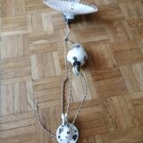 Art Deco hanging lamp goes up and down