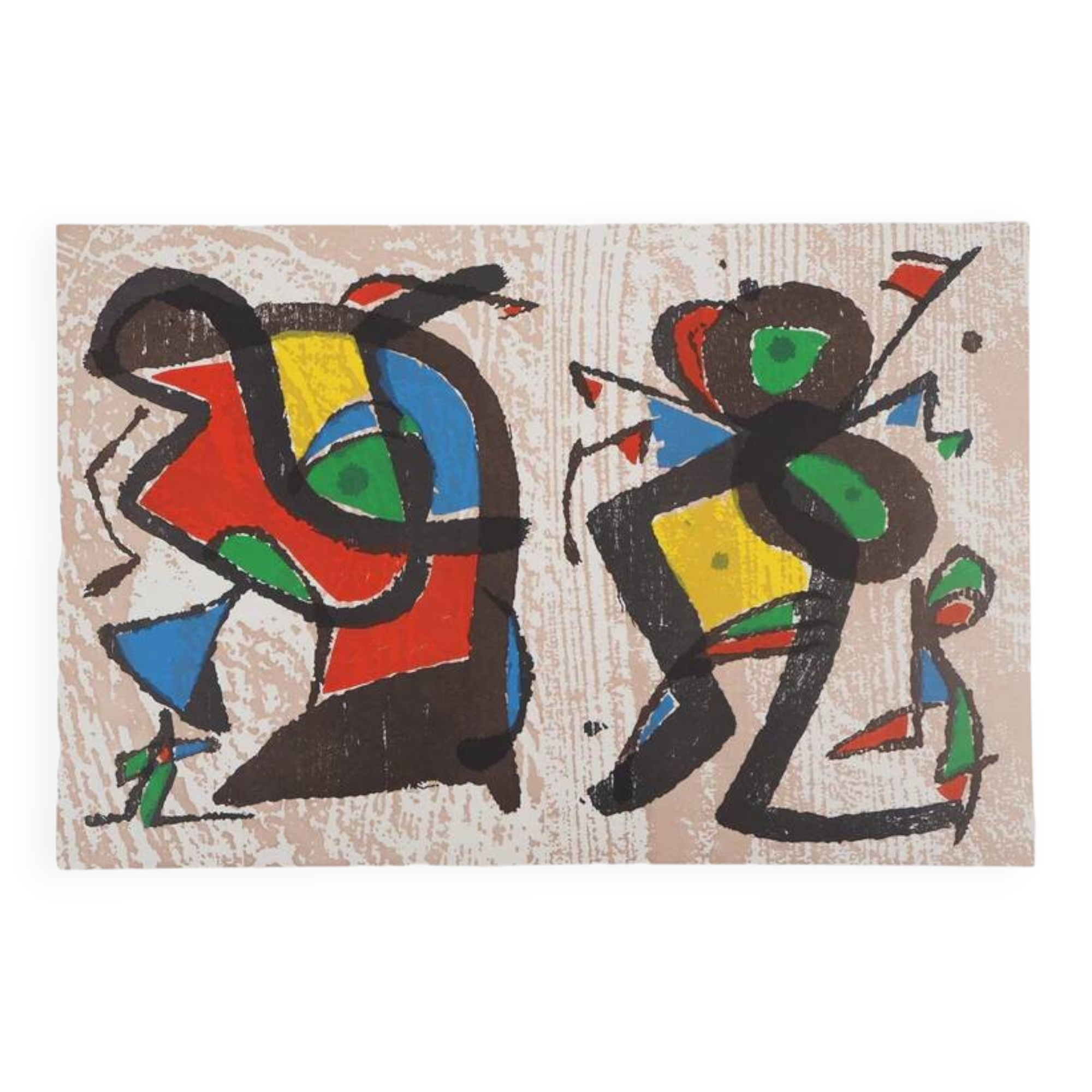 Joan miro: seduction, original engraving