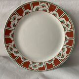 Old compotier Sarreguemines model Siena, early twentieth century