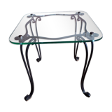 Coffee table from the 50s in wrought iron