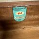 Vintage extendable table stamped