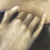 Realistic and fantastic painting, Michel Van de Velde 'Marine Metamorphosis' oil on canvas 1993