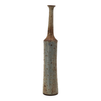 Vase bouteille en céramique de Jacky Coville, années 70