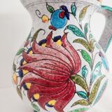 Italian jug in Longwy style