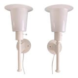 Pair of wall lamps by Uno and Östen Kristiansson for Luxus Sweden