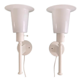 Pair of wall lamps by Uno and Östen Kristiansson for Luxus Sweden