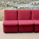 5-seater modular sofa, France, late 1970s.