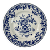Assiette ancienne Sarreguemines — Collection Shanghai