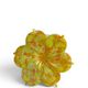 Pair of flower candle holders handmade in Italy.