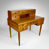 Art Deco walnut desk, France, circa 1940