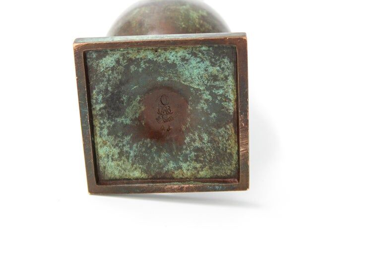 Bronze vase from the 1930s by GAB Sweden