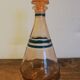 Molded glass decanter
