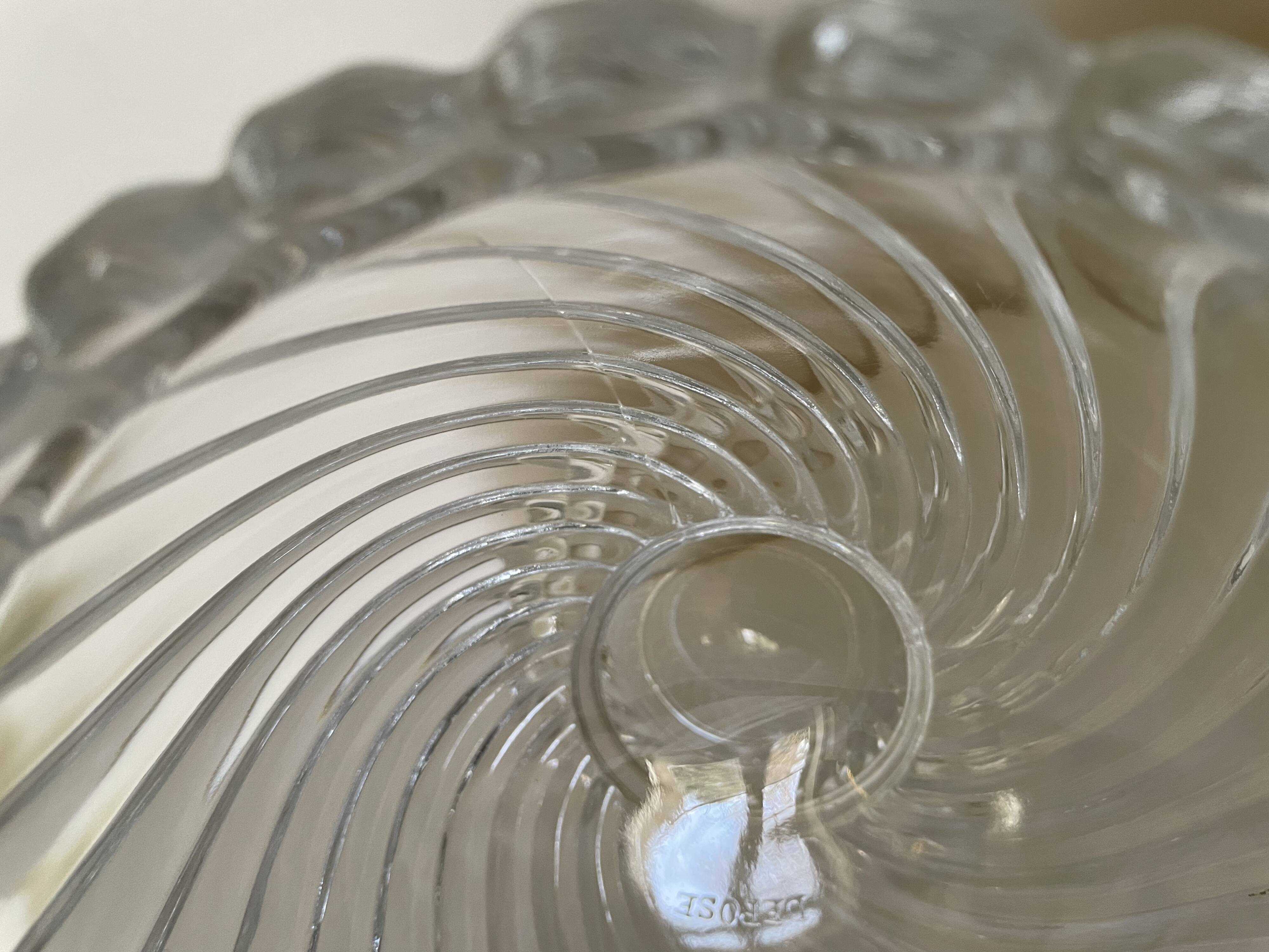 Baccarat crystal candy box, Bamboo model