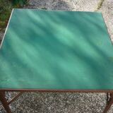 Vintage folding games table