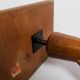 Swiss adjustable piano stool 1945 rocket foot