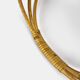 Stylized rattan fruit cup