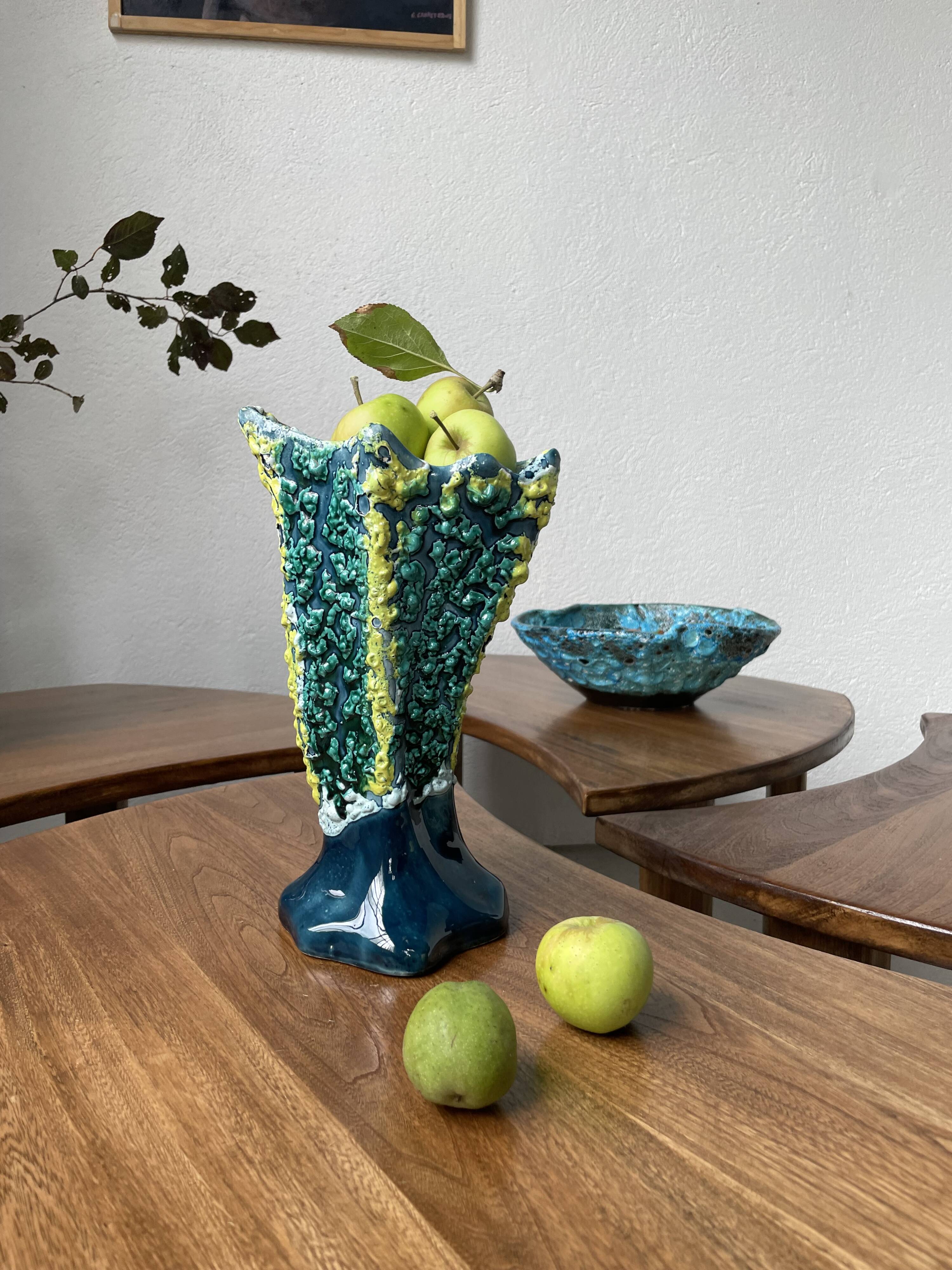 Vallauris fatlava vase