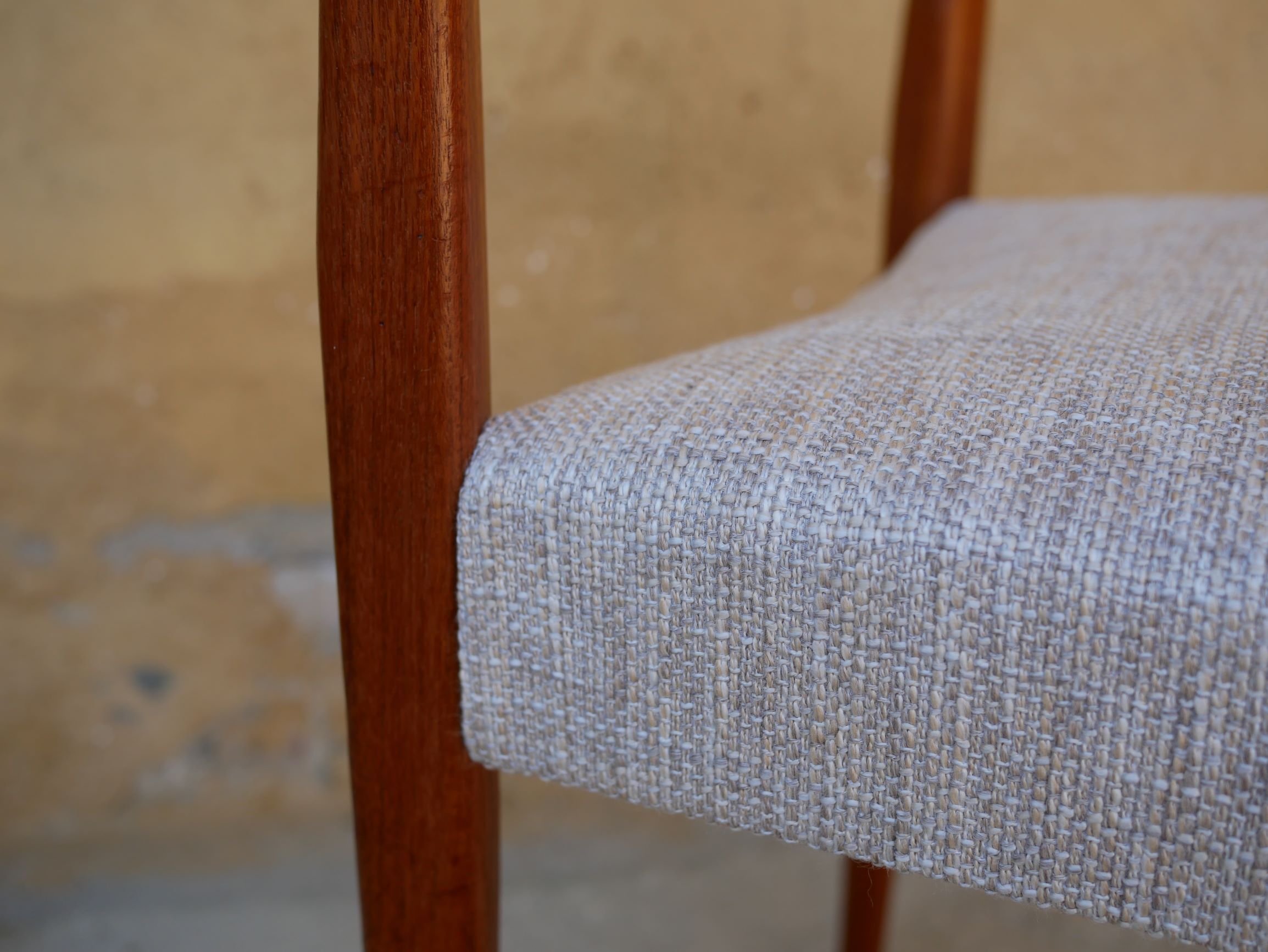 Set of 6 chairs Scandinavian teak by Niels Otto Møller