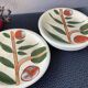 6 ceramic plates, Terragona model, San Marciano, Italy, 1970